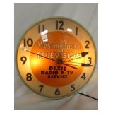 15IN WESTINGHOUSE TV CLOCK