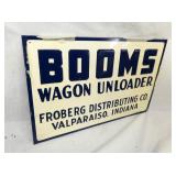 VIEW 3 NOS EMB. BOOMS WAGON SIGN