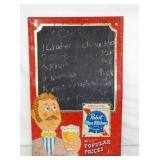 PABST BLUE RIBBON BEER MENU