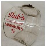 DUBS PEANUT BUTTER JAR