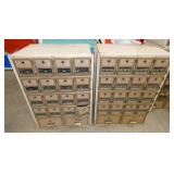 MORE BRASS FRONT POSTAL CABINETS