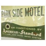 VIEW 3 PARKSIDE MOTEL SIGN 1957