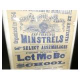 VIEW 3 MINSTRELS LET ME BE 10X28