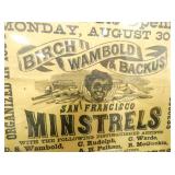 VIEW 3 BLACK AMERICANA ADV. POSTER