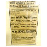 VIEW 4 10X29 BLACK AMERICANA MINSTRELS