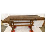 PRIM. WOODEN WORKBENCH
