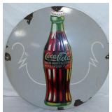 18IN PORC. COKE COOKIE CUTTER BUTTON