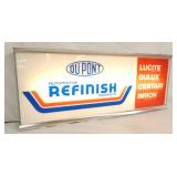 DUPONT REFINISH LIGHTUP SIGN