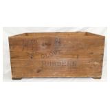 WOODEN GOODYEAR GLOVES BOX