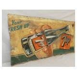 VIEW 3 LEFT SIDE "YOUR FRESH UP" 7UP