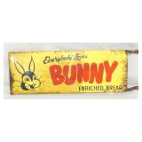 BUNNY BREAD DOOR PUSH W/BUNNY