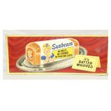 1957 EMB. SUNBEAM BREAD SIGN