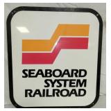 SEABOARD SYSTEM RAILROAD SIGN