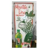 2 MT. DEW CARDBOARD POSTERS