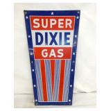 13X24 PORC. CONTEMPORARY DIXIE GAS SIGN