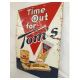 VIEW 3 TIME OUT FOR TOMS SIGN