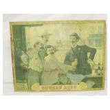 BURGER BEER TIN SIGN