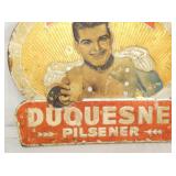 VIEW 3 LEFTSIDE DUQUESNE BEER SIGN