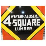 VIEW 2 CLOSE UP 4 SQUARE LUMBER 24IN.