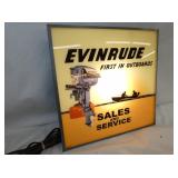 VIEW 2 15IN EVINRUDE LIGHTUP SIGN