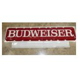 BUDWEISER EMB. INSERT SIGN