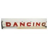 WOODEN DANCING SIGN