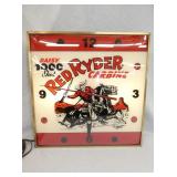 21IN RED SYDER CARBINE CLOCK