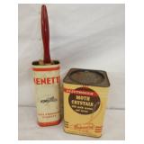 EARLY COUNTRY STORE ADV. TINS