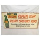 CB SQUIRT SIGN W/ BOTTLE
