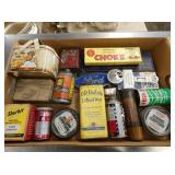 COUNTRY STORE ITEMS, CANS, ETC