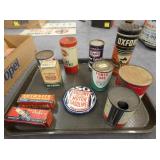 COUNTRY STORE ITEMS, CANS, ETC