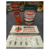 ADV. TINS, STORE DISPLAYS