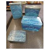 EDGEWORTH TOBACCO TINS