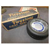 FIRESTONE ADV. TIRE ASHTRAY
