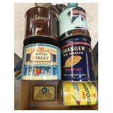 VARIOUS TOBACCO TINS