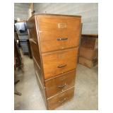 OAK FILES CABINETS