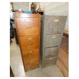 OAK FILES CABINETS