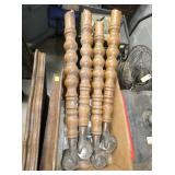 BALL/CLAW TABLE LEGS