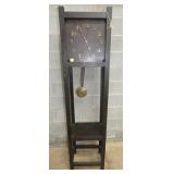 MISSION OAK GRANDFATHER CLOCK