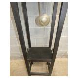 VIEW 3 MISSION OAK GRANDFATHER CLOCK