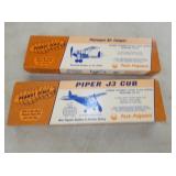 PEANUT SCALE PIPER PLANES W/ BOXES