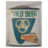 BALLENTINE BEER ADV. SIGN