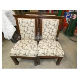 SET 4 MATCHING OAK CHAIRS