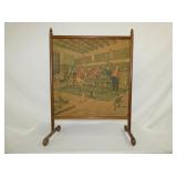 EARLY VINTAGE FIREPLACE SCREEN