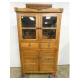 OAK FLATWALL PIESAFE