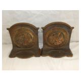 BRASS BOOKENDS