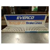 EVERCO BRAKE LINES RACK SIGN