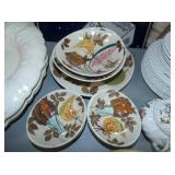 VARIOUS REDWING CHINA