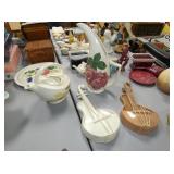 VARIOUS REDWING CHINA