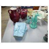 VARIOUS REDWING CHINA